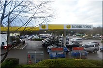 SX4773 : Filling station, Morrisons by N Chadwick
