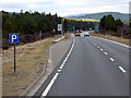 NH8623 : Layby number 147 on the A9 by David Dixon