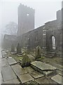 St Thomas a Becket Church ruins in Heptonstall