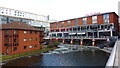 Ice on the Worcester & Birmingham Canal