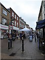 Market stalls in The Brittox