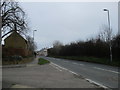 West Allington, the B3162 into Bridport from the west