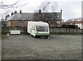 Abandoned caravan, Leven