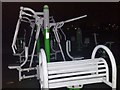 Outdoor gym in Roe Green Park, Kingsbury