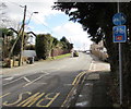 National Cycle Network Route 46 sign, Woodland Road, Croesyceiliog, Cwmbran