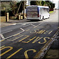 Phil Anslow bus, Woodland Road, Croesyceiliog, Cwmbran