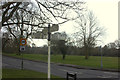 Sign post at Wray Common, Redhill