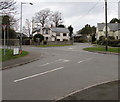 ST4988 : Staggered crossroads in Portskewett by Jaggery