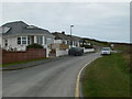 The top of Cliff Road, Upper Borth