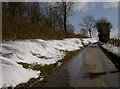 The snow above Dodington