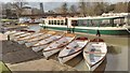 SP2054 : Rowing boats on the Avon by Philip Halling