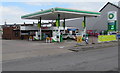 ST3087 : Stow Hill Service Station, Newport by Jaggery