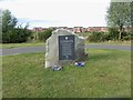 Memorial to Raymond Steed in Riverside Park