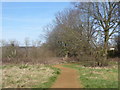 Path on top of Haste Hill