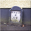 Old stop valve sign, Broughshane