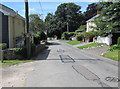 Patched road surface, Westra, Dinas Powys