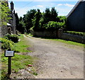 Westra Fawr Farm access road, Dinas Powys