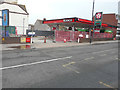 Texaco fuel filling station, High Street