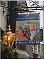 TR1458 : Bishops Finger sign by Oast House Archive