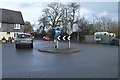 Mini-roundabout, Clyst St George