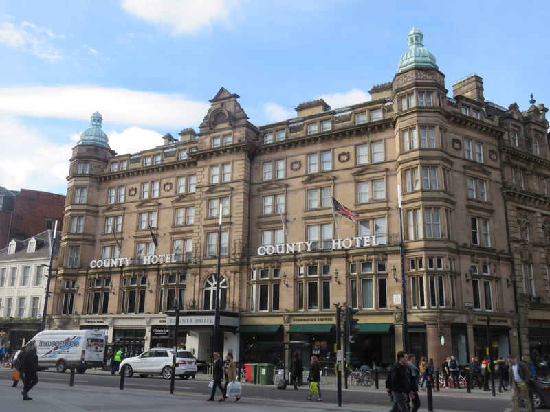 The County Hotel, Newcastle © Richard Rogerson :: Geograph Britain And ...