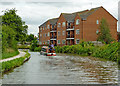 Canalside apartments near Nuneaton in Warwickshire