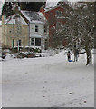 SX9064 : Crownhill Park, Torquay, in the snow by Derek Harper