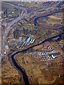 The River Clyde and the M74 motorway