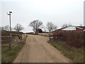 TQ5265 : Gateway to Hulberry Farm, near Eynsford by Malc McDonald