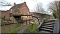 Footbridge 11 and house beside Erewash Canal