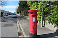 Brean Down Rd. and postbox