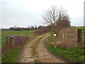TQ5163 : Farm track at Great Cockerhurst, near Shoreham (Kent) by Malc McDonald