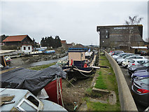 TQ7894 : Boats, Battlesbridge by Robin Webster