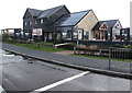 Rooftop solar panels on the Llanwern Bull, Newport