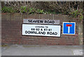 Seaview Road sign