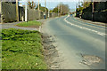 A structural failure in the road surface on the B3233 at Instow