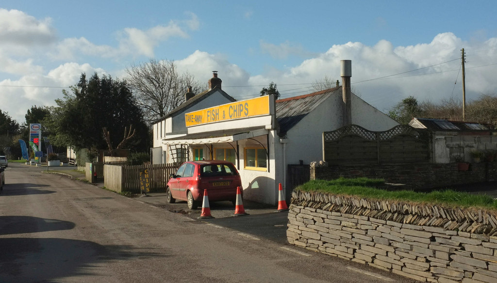 Fish And Chips, St Kew Highway © Derek Harper :: Geograph Britain And 