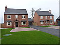 New build houses at Rushmoor