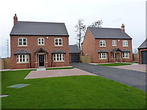 SJ6113 : New build houses at Rushmoor by Richard Law