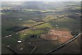 A180, Immingham Grange and railway: aerial 2018