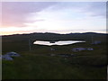 NB1425 : Loch Sùrstabhat at sunset by Andy Waddington