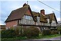 Cottages opposite the chapel at Lee