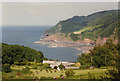 Martinhoe: overlooking Woody Bay