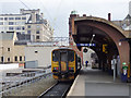 SJ8497 : Oxford Road station - arrival from Leeds by Stephen Craven