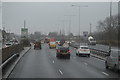 A rainy day on the A13
