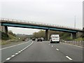 The M65 runs under School Lane