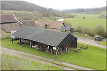 SO4381 : Onny Valley from Stokesay Castle by Stephen McKay