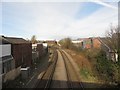 Merseyrail lines passing under Eastbank Street, Southport