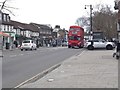 Routemaster bus on Epping High Street