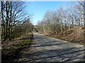 Road running west from Bewaldeth